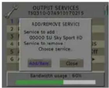 Fte maximal TSQ 310 - Set Output Services - 4