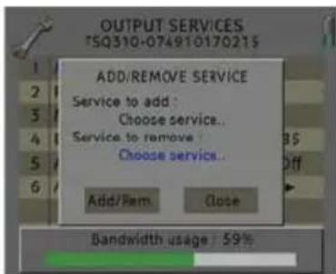 Fte maximal TSQ 310 CI - Set Output Services - 8