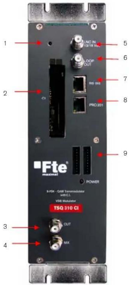 Fte maximal TSQ 310 CI - TSQ 310 CI - 1