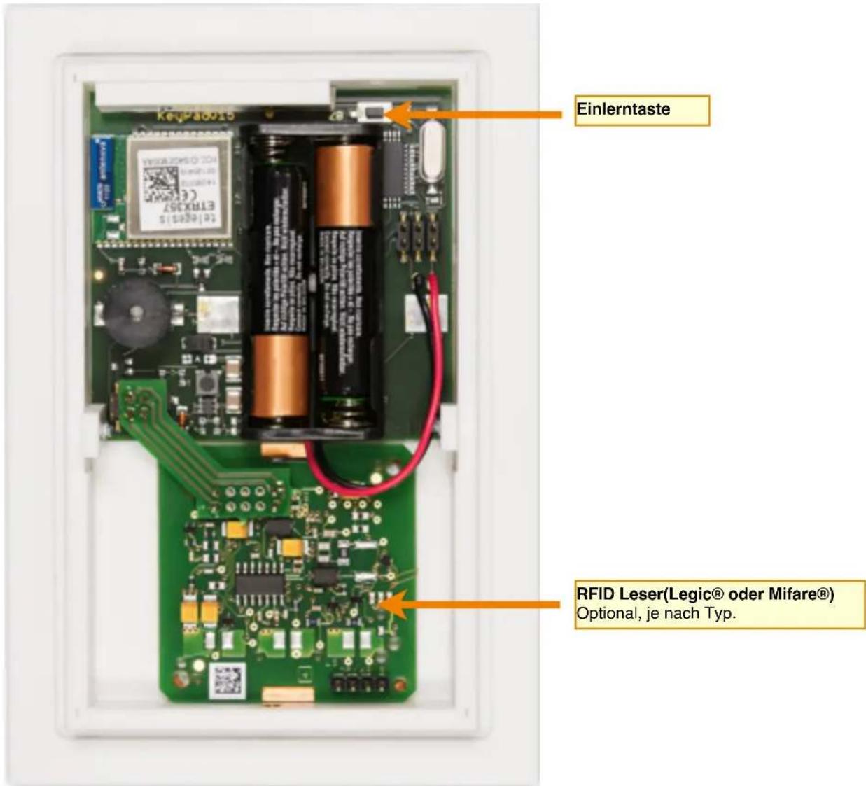Kentix KMS-LAN-RF-B - KeyPad - 1