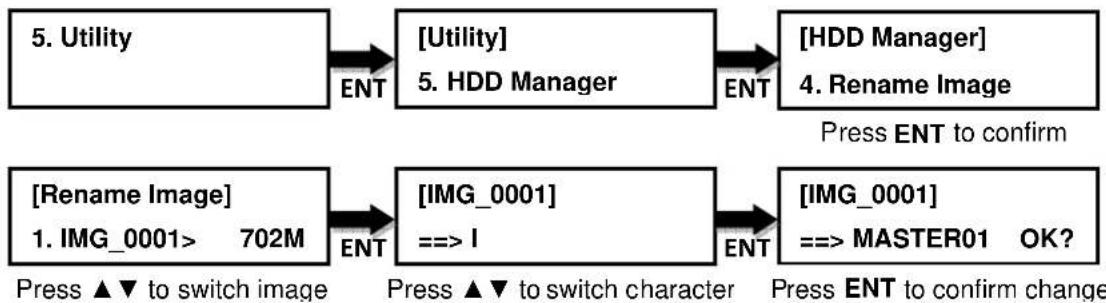 EZ Dupe MediaMirror - Rename Image - 1