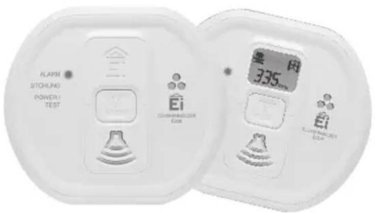 Ei Electronics Ei207D - Batteriebetriebene Kohlenmonoxid-Warnmelder der Reihe Ei207/208 - 1