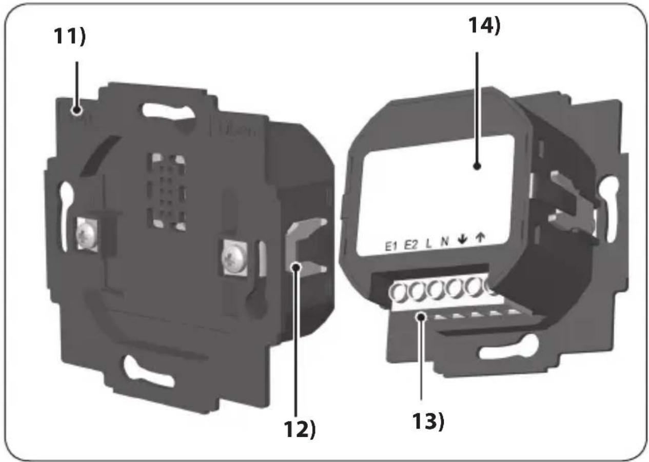 RADEMACHER 5665-AL - 10) Anschlussbuchse für den Lichtsensor - 1