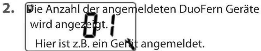 RADEMACHER 5665-AL - Menü 9.9.1 - An-/Abmelden von DuoFern Geräten - 2