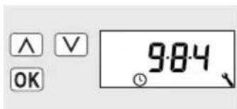 RADEMACHER 5665-UW - Menü 9.8.4 - Uhrmodus einstellen - 1