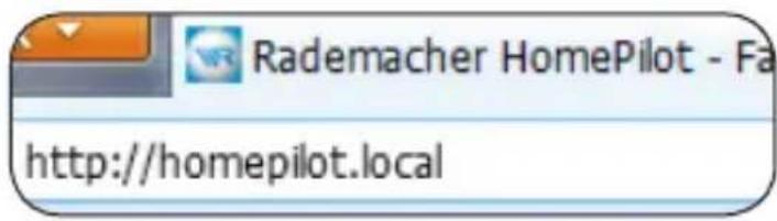 RADEMACHER HomePilot 2 - Gehen Sie wie folgt vor: - 1
