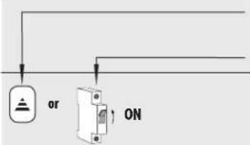 RADEMACHER RolloTube DuoFern ILFS - Manually setting the upper end point and automatically setting the lower end point - 1