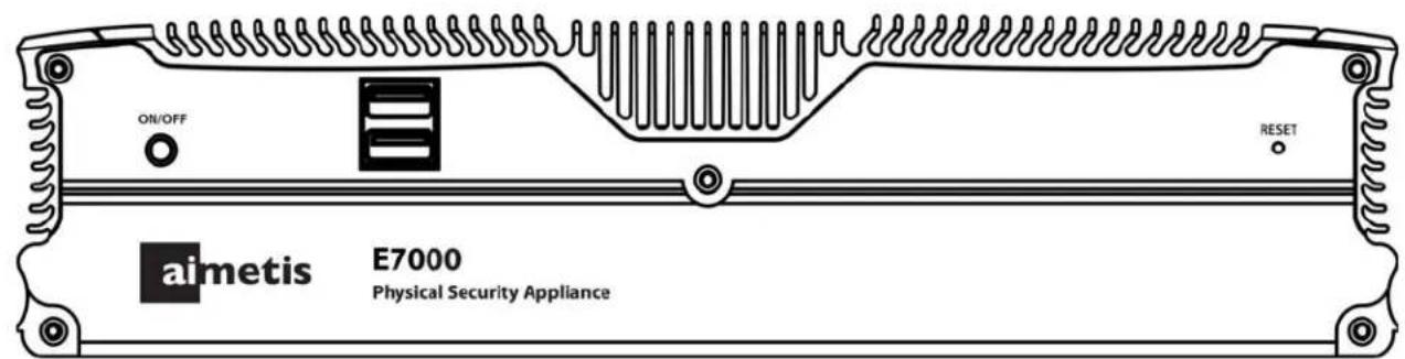 Aimetis E7040A - Frontseite - 1