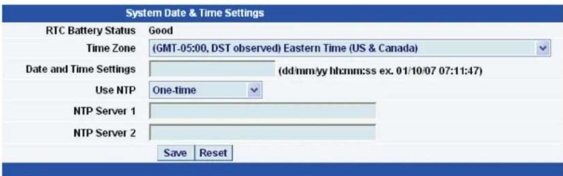 Black Box AlertWerks EME113A - Network Settings - 3