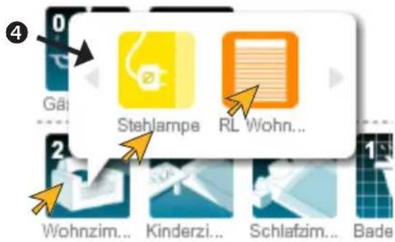 Stahlampe RL Wohn... Wohnzim... Kinderzi... Schlafzim... Bade