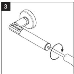 Assa Abloy Code Handle - So wechseln Sie die Batterien: - 3
