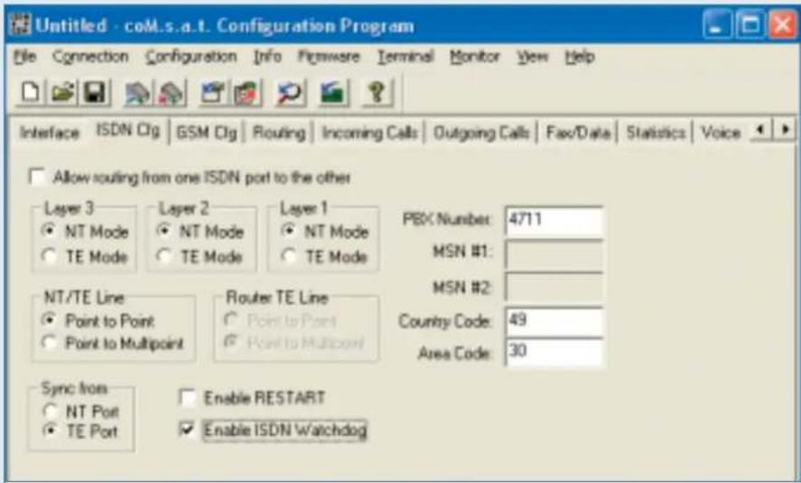 coM.sat ISDN BASIC 2K SE - Die GSM-Kanäle - 1