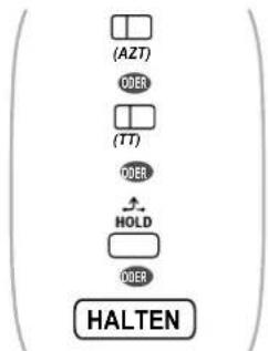 (AZT) ODER (TT) ODER HOLD ODER HALTEN