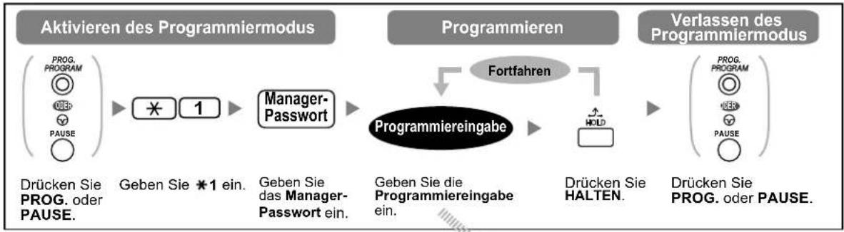 PANASONIC KX-NS1000 - Manager-Programmierung - 1