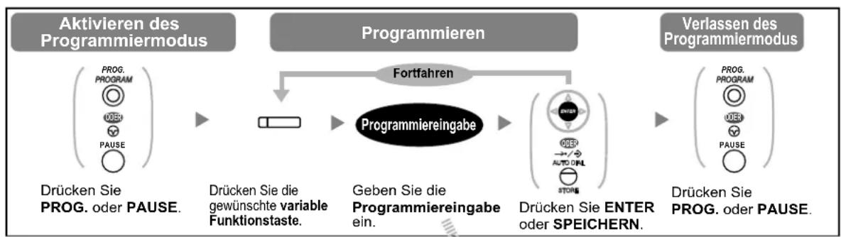 PANASONIC KX-NS1000 - Tastenbelegung (frei programmierbar) - 2