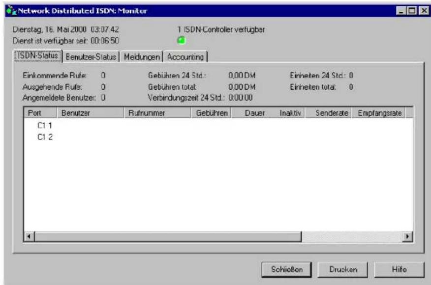 AVM Network Distributed ISDN - NDI-Monitor - 1