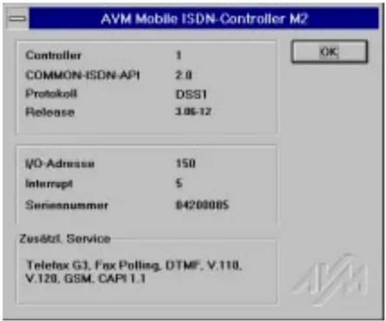 AVM Mobile ISDN-Controller M2 - Inbetriebnahme — Laden der Treibersoftware - 3