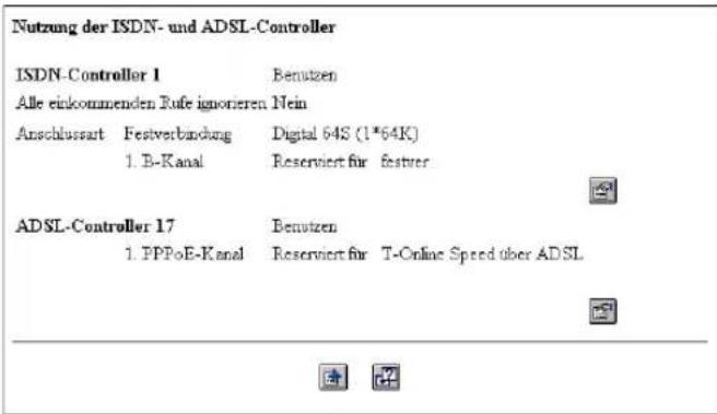 AVM ISDN MultiProtocol Router - Festverbindungen - 1