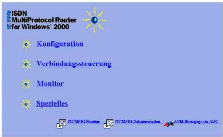 AVM ISDN MultiProtocol Router - Der NT/MPRI-Manager - 1