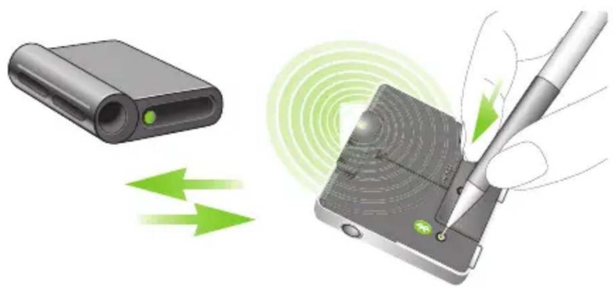 ICOM Phonak - Pairing and connecting iCom with a Bluetooth transmitter - 1