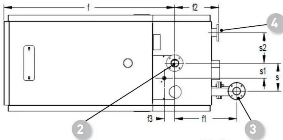 Ygnis Pyronox LRP K - Abmessungen - 2