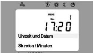 SIEMENS RVS 53.283 - - Beispiel „Uhrzeit einstellen“ - 15