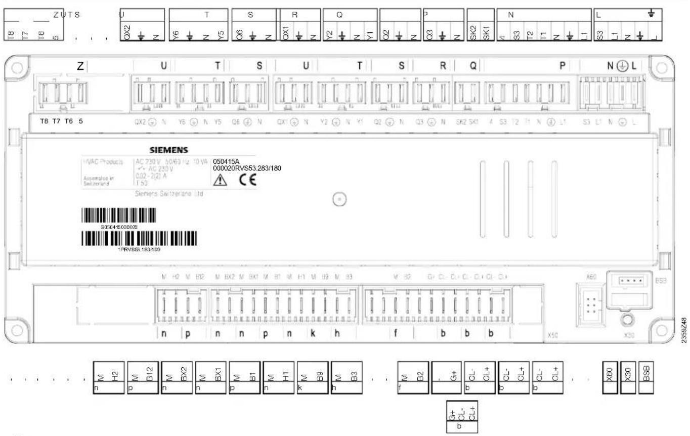 SIEMENS RVS 53.283 - - Montageort - 4