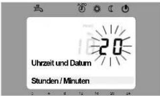 SIEMENS RVS 53.283 - - Beispiel „Uhrzeit einstellen“ - 13