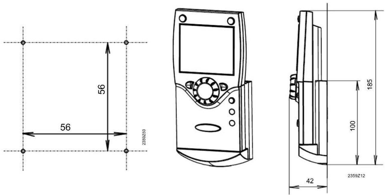 SIEMENS RVS 53.283 - Bedieneinheit Testmode - 1