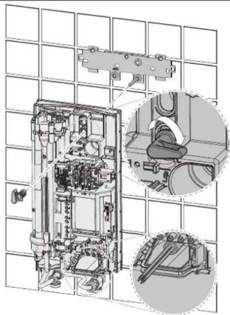 STIEBEL ELTRON DHB-E 13 A - Mounting the appliance - 1