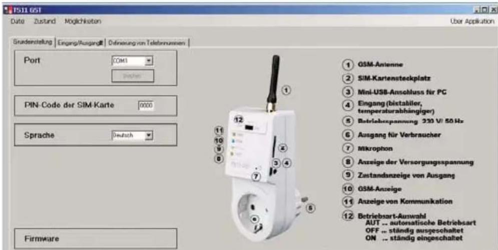 Elektrobock TS 11 GST - KONFIGURATION ÜBER PC - 1