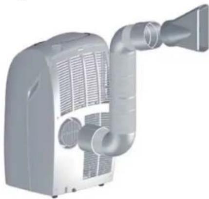 AEG K 25 A plus - Mobile Installation mit Fensterauslass - 4