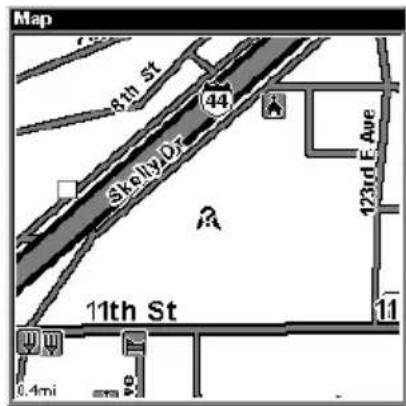 LOWRANCE LMS-320DF - Map Page - 6
