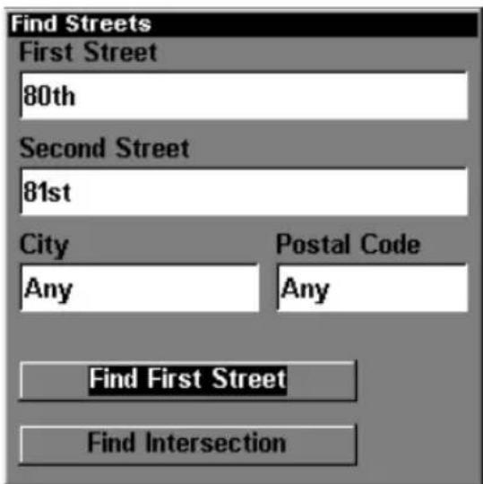 LOWRANCE LMS-320DF - Find a Street - 4