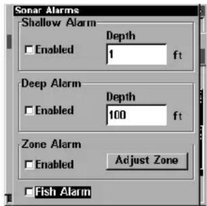 LOWRANCE LMS-320DF - Fish Alarm - 1