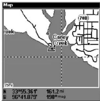 LOWRANCE LMS-320DF - Create Icon on Map - 3
