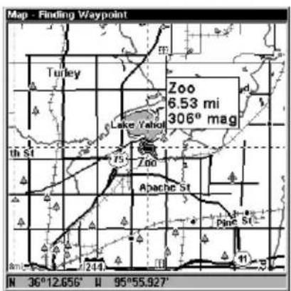 LOWRANCE LMS-320DF - Find Waypoints - 9