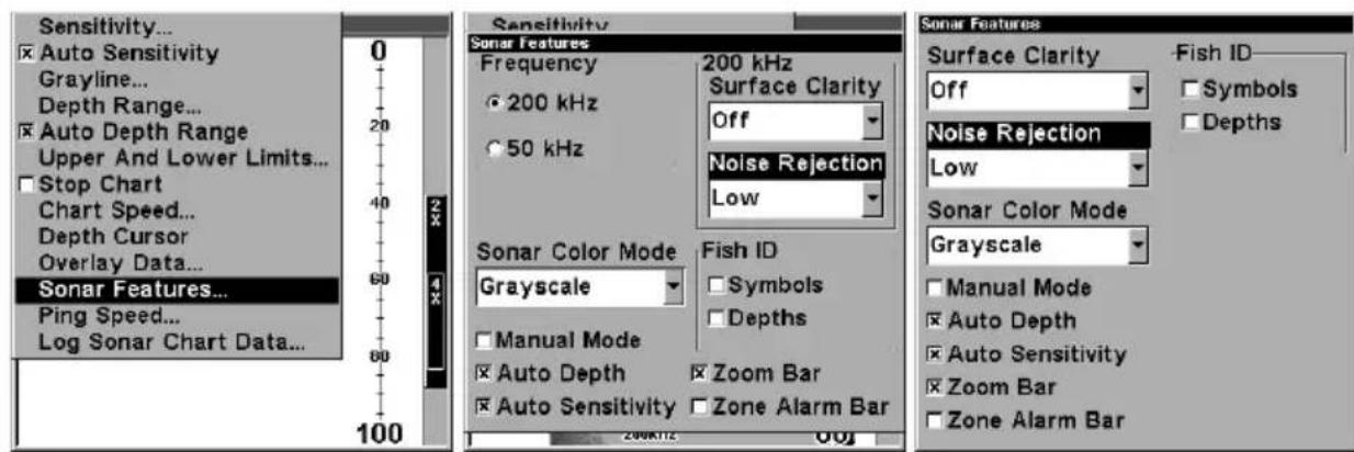 LOWRANCE LMS-320DF - ASP™ (Advanced Signal Processing) - 1