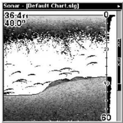 LOWRANCE LMS-320DF - Zoom & Zoom Bar - 1