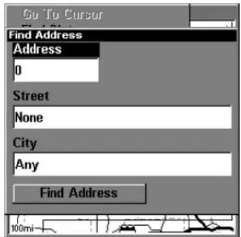 LOWRANCE LMS-320DF - Find Addresses - 1