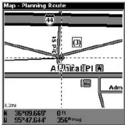 LOWRANCE LMS-320DF - Routes Created in LMS-320 - 6
