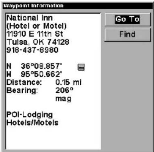 LOWRANCE LMS-320DF - Find Any Item Selected by Map Cursor - 2