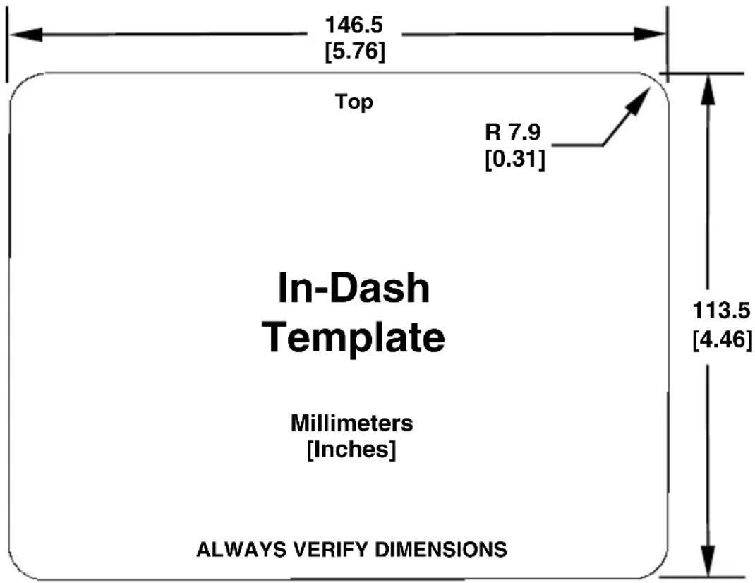 LOWRANCE LMS-320DF - In-Dash Installation - 1