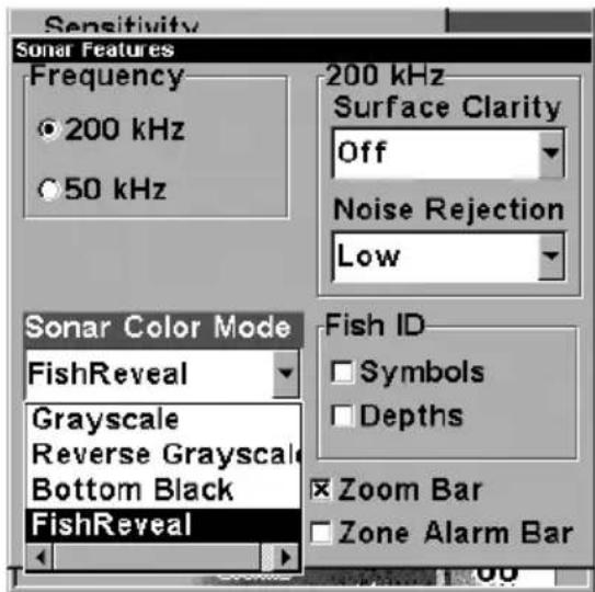 LOWRANCE LMS-320DF - FishReveal™ - 1