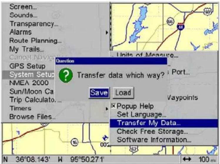 LOWRANCE GlobalMap 9200C - GPS Data files - 1