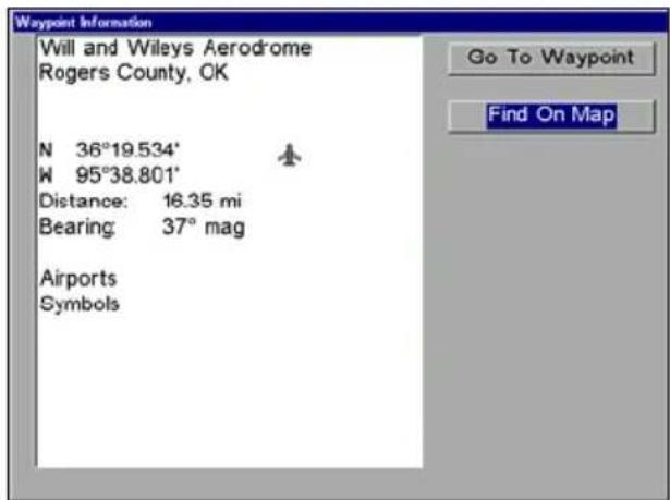 LOWRANCE GlobalMap 9200C - Find Map Places or Points of Interest (POI) - 9