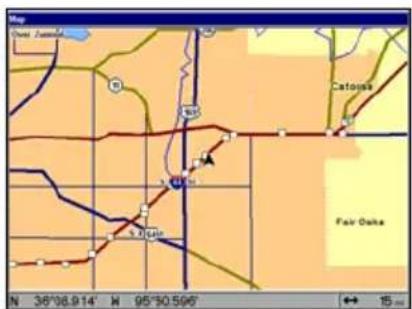 LOWRANCE GlobalMap 9200C - Map Page - 3