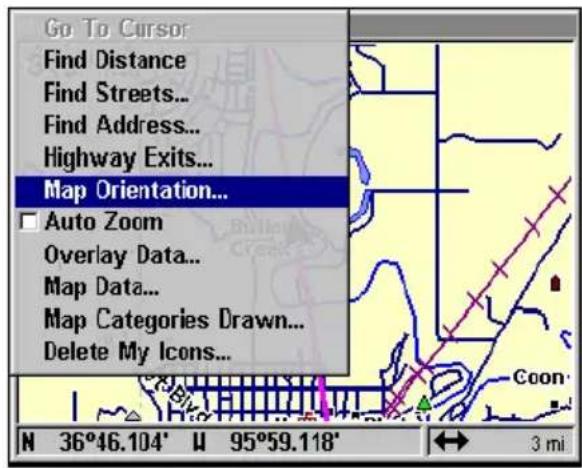 LOWRANCE GlobalMap 9200C - Map Orientation - 3