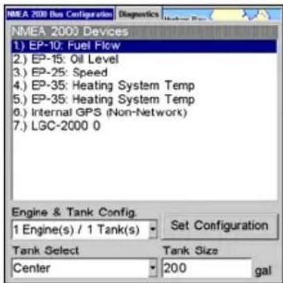 LOWRANCE GlobalMap 9200C - Bus Setup - 2
