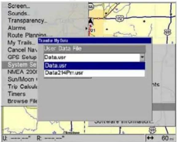LOWRANCE GlobalMap 9200C - GPS Data files - 6
